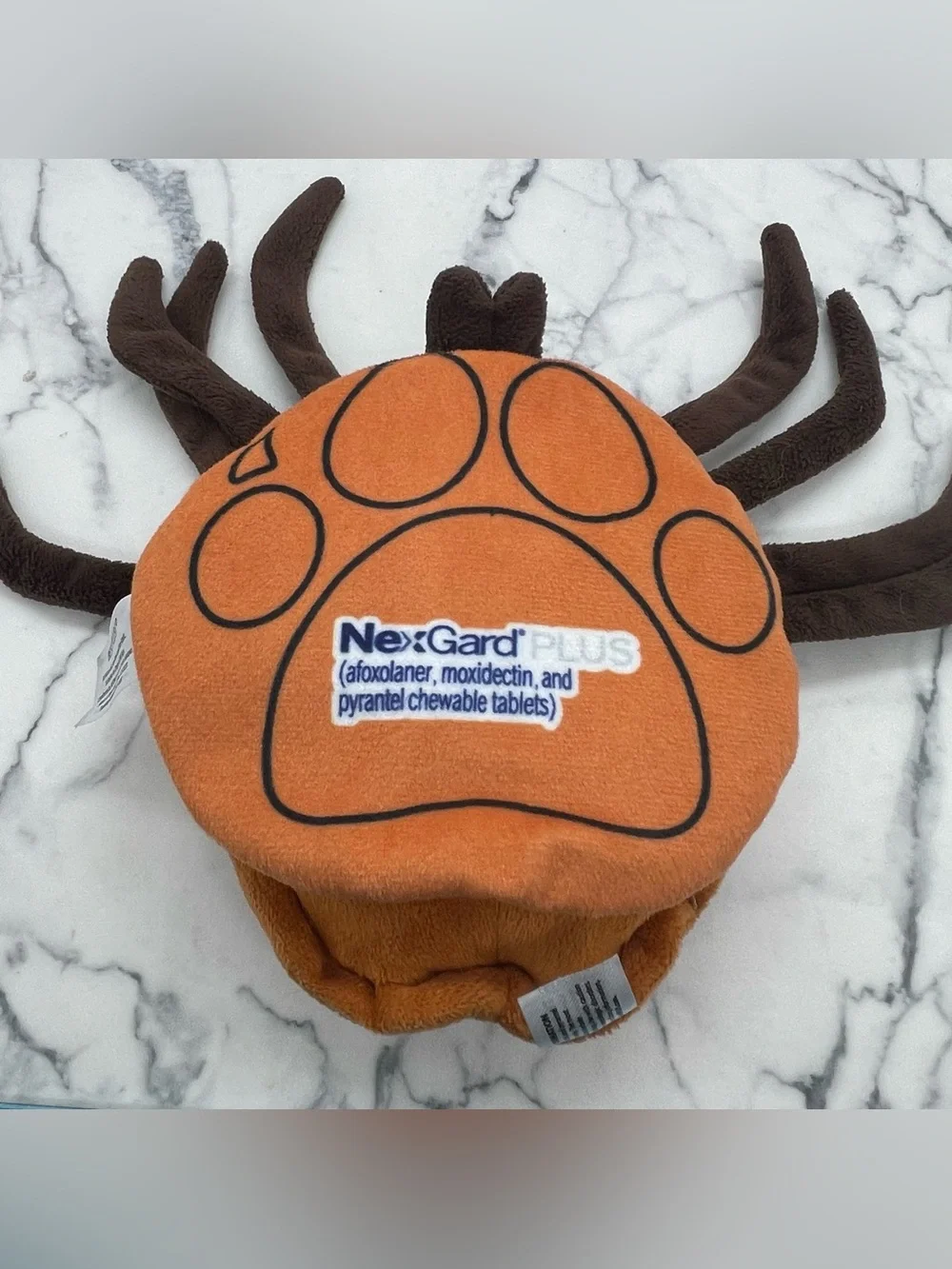 Nexgard Plus Tick Plush Bug Collectible Advertising Toy Stuffed Animal